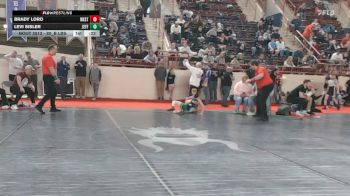 80_B lbs 7th Place - Brady Loro, West Chester Rustin vs Levi Sisler, Jefferson Morgan