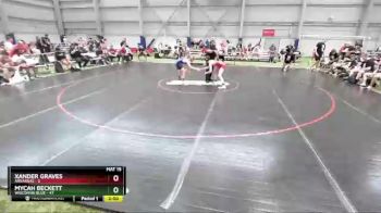 106 lbs Semis & 3rd Wb (16 Team) - Xander Graves, Arkansas vs Mycah Beckett, Wisconsin Blue