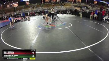 150 lbs Champ. Round 3 - Anderson Heap, Osceola (Kissimmee) vs Iam Garcia, Southwest Miami