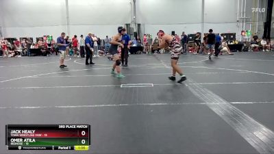 150 lbs Placement (4 Team) - Jack Healy, Town Wrestling VHW vs OMER ATILA, RedNose