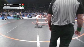 6A/5A Girls 125 1st Place Match - Mia Pedersen, Redmond Girls vs Joey Dean, Caldera Girls