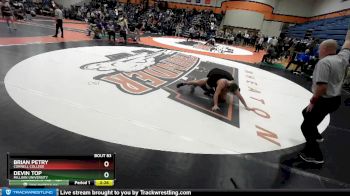 174 lbs Champ. Round 1 - Devin Top, Millikin University vs Brian Petry, Cornell College