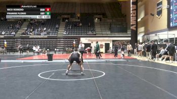 165 lbs Quarterfinal - Nico Romero, Brown vs Frankie Florio, Army