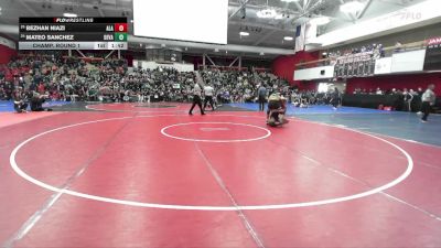 146 lbs Champ. Round 1 - Mateo Sanchez, Deer Valley vs Bezhan Niazi, Alameda