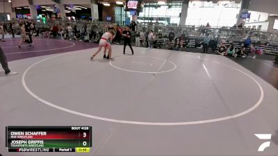 140 lbs Cons. Round 3 - Joseph Griffis, Texasports Wrestling vs Owen Schaffer, Rise Wrestling