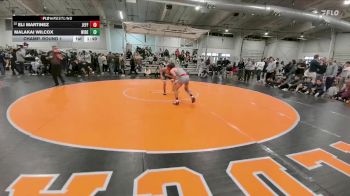 120 lbs Champ. Round 1 - Malakai Wilcox, Widefield vs Eli Martinez, Jefferson