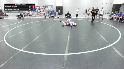 138 lbs Jaxson Scott, Kansas Blue vs Jacksen Carter, South Dakota Red