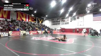 132 lbs Champ. Round 1 - Brody Perez, La Serna vs Jake Garcia, Santa Fe