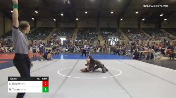 135 lbs Quarterfinal - Carson Gwynn, Allatoona Jr. Bucs vs Nahzir Turner, Rockmart Takedown Club