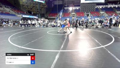 132 lbs Rnd Of 64 - Angel Serrano, SC vs Tavarre Lee, WA