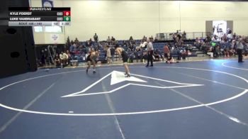 149 lbs Cons. Round 4 - Kyle Foerst, Cuesta College vs Luke VanBrabant, Cuesta College