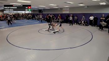 175 lbs Champ. Round 1 - Cole Neal, Fairview vs Phillip Johnson, Pope Saint John Paul II