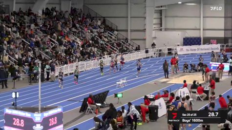 High School Boys' 1600m, Finals 25