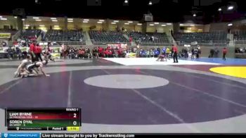 160 lbs Round 1 (4 Team) - Liam Byrne, 6A Mountain View vs Soren Dyal, 6A Sandy