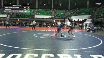1-5A 145 Cons. Round 2 - Lily Gill, Moody Hs vs Madyson Prosser, Wilson
