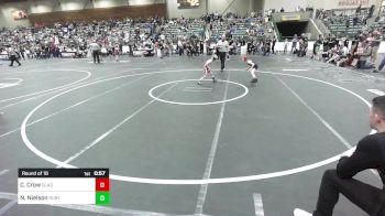 50 lbs Round Of 16 - Colin Crow, Gladiator Wrestling vs Neo Nielson, Ruby Mountain WC
