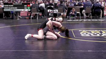 118 lbs Consi 4 - Saige Olver, Honesdale-G vs Faith Gladfelter, Delone Catholic-G