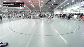113 lbs Round Of 64 - Brock Humphrey, WV vs Olen Le, VA