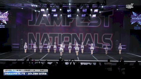 Dragons Elite - Golden Divas [2026 L1.1 Mini - PREP - A DAY 1] 2026 JAMfest Cheer Super Nationals