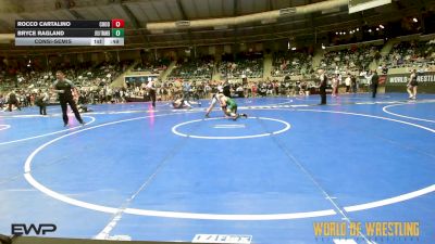 100 lbs Consolation - Rocco Cartalino, Choose Hard Wrestling Academy vs Bryce Ragland, Jflo Trained