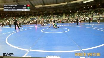 100 lbs Consolation - Rocco Cartalino, Choose Hard Wrestling Academy vs Bryce Ragland, Jflo Trained