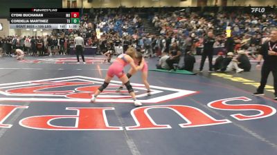 106 lbs Round Of 32 - Cydni Buchanan, MO vs Cordelia Martinez, TX