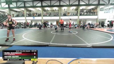 114-125 lbs Cons. Round 3 - Hayden Aquino, Cory Clark Wrestling Club vs Nurel Suiunbekov, Built By Brunson