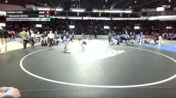 126 lbs Champ. Round 3 - Raiden Cook, Granger vs Malachi Pettis, Sumner