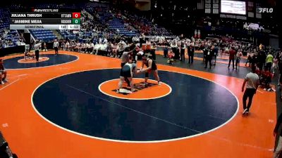 235 lbs Semifinal - Jasmine Mejia, Chicago (Rickover Naval Academy) vs Juliana Thrush, Ottawa (Twp.)