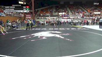 125 lbs Cons. Round 3 - Chloe Mund, Coffeyville-Field Kindley Hs vs Sadey Gross, Holton Hs