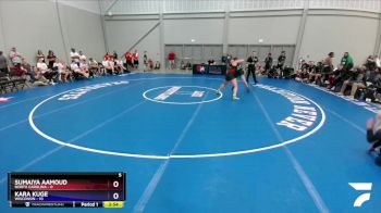 152 lbs Round 1 (16 Team) - Sumaiya Aamoud, North Carolina vs Kara Kuge, Wisconsin