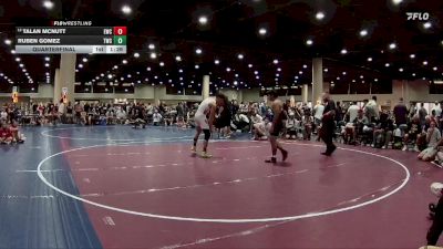 157 lbs Quarterfinal - Talan McNutt, Elevate Wrestling Club vs Ruben Gomez, Techfall Wrestling Club