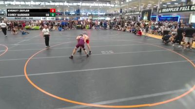 144 lbs Champ. Round 1 - Corey Gardner, Unattached vs Everett Zeitler, .