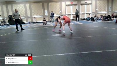 136 lbs Round Of 32 - Shelby Fillyaw, Central Florida Wrestling vs Shyann Martinez, Khutulun