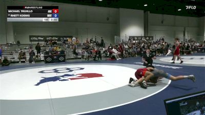 65 lbs Cons. Round 4 - Michael Trujillo, Arizona vs Rhett Koenig, Minnesota - RTC