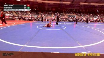 5th Place - Emma Evans, Bartlesville Wrestling Club vs Rhea Long, Standfast