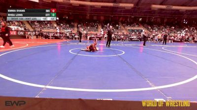 5th Place - Emma Evans, Bartlesville Wrestling Club vs Rhea Long, Standfast