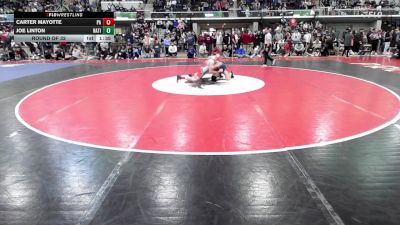 150 lbs Round Of 32 - Carter Mayotte, Pinkerton Academy vs Joe Linton, Natick