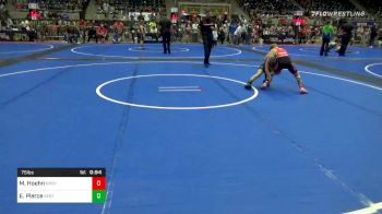 75 lbs Semifinal - Maverick Hoehn, North Posey vs Easton Pierce, Standfast