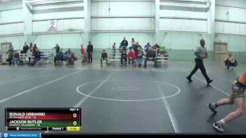 140 lbs Round 1 (8 Team) - Jackson Butler, Dynasty Crusaders vs Donald Urbanski, PA Alliance Blue