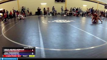132 lbs Champ. Round 2 - Jesus Aquino-Morales, Legends Of Gold Wrestling vs Josh Foxworthy, Southport Wrestling Club