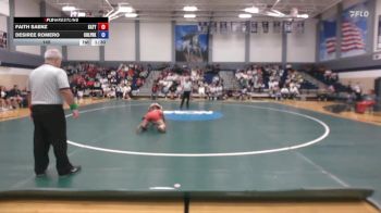 145 lbs Desiree Romero, Conroe Woodlands College Park vs Faith Saenz, Katy