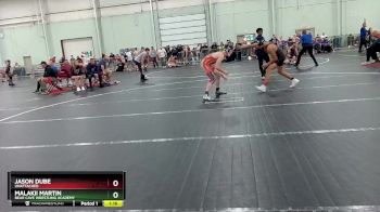 128 lbs Semifinal - Malakii Martin, Bear Cave Wrestling Academy vs Jason Dube, Unattached