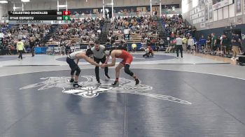 141 lbs Champ. Round 1 - Celestino Gonzales, Western Colorado vs Ryan Espiritu, Colorado School Of Mines