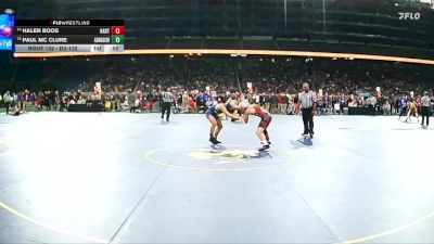 D3-132 lbs Cons. Round 1 - Halen Boos, Hart HS vs Paul Mc Clure, Adrian Madison