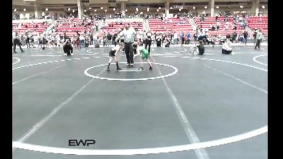 43 lbs Semifinal - Knox McMurtry, Midwest Destroyers vs Jett Turner, Mulvane