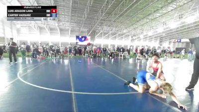 150 lbs Cons. Round 3 - Luis Aragon Lara, Defiant Wrestling Club vs Carter Vazquez, Stallions Wrestling Club