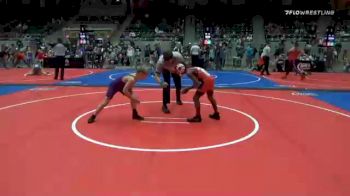 83 lbs Semifinal - JaMarcus Siemens, Collinsville Cardinal Youth Wrestling vs Jace Gates, Vian Wrestling Club