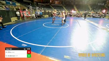 125 lbs Semifinal - Austin Ellis, Sanderson Wrestling Academy vs Dean Anderson, Valiant Prep