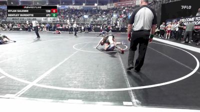 135 lbs Consi Of 8 #1 - Dylan Salemie, Terminator Wrestling Academy vs Bentley Burdette, Apex Wrestling
